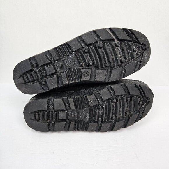 SOREL Kaufman Canada Black Faux Fur Accent Lace Up Duck Boot 8 - Picture 10 of 13